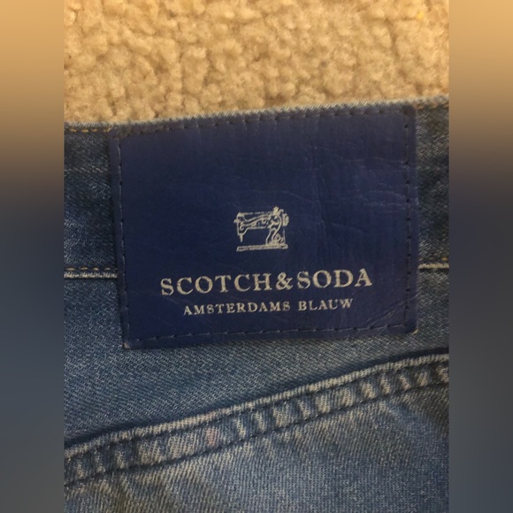 Scotch & Soda Amsterdams Blauw Ralston Slim Skinny Jeans 29 - Picture 8 of 8